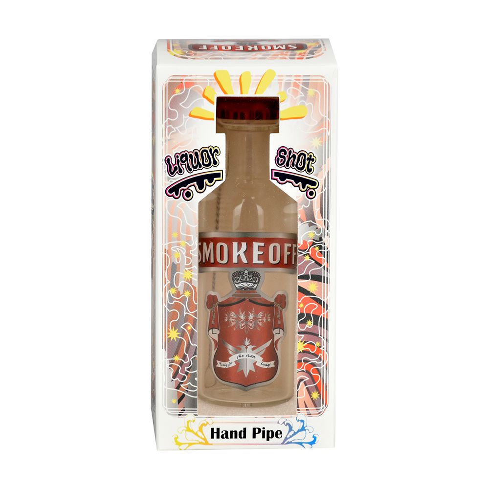 Dabtized Liquor Shot Glass Hand Pipe - 4.5" / Designs Vary