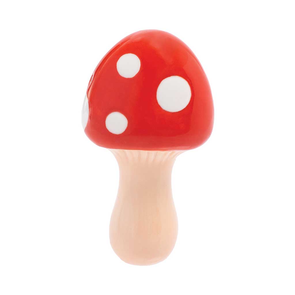MUSHROOM CERAMIC PIPE - WACKY BOWLZ