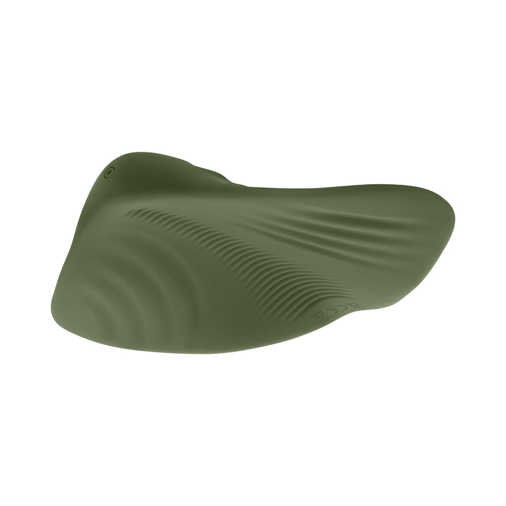 Gender X Pleasure Pad Rechargeable Grinding Pad & Stroker Silicone Green