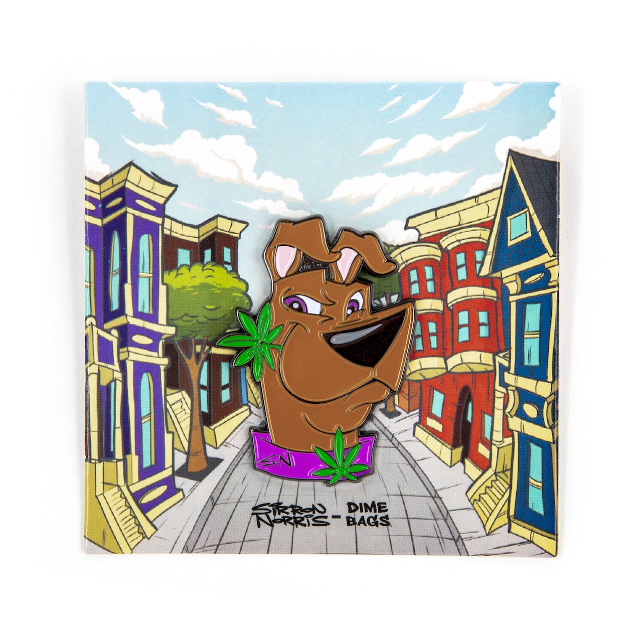 Sirron Norris Dog Hat Pin