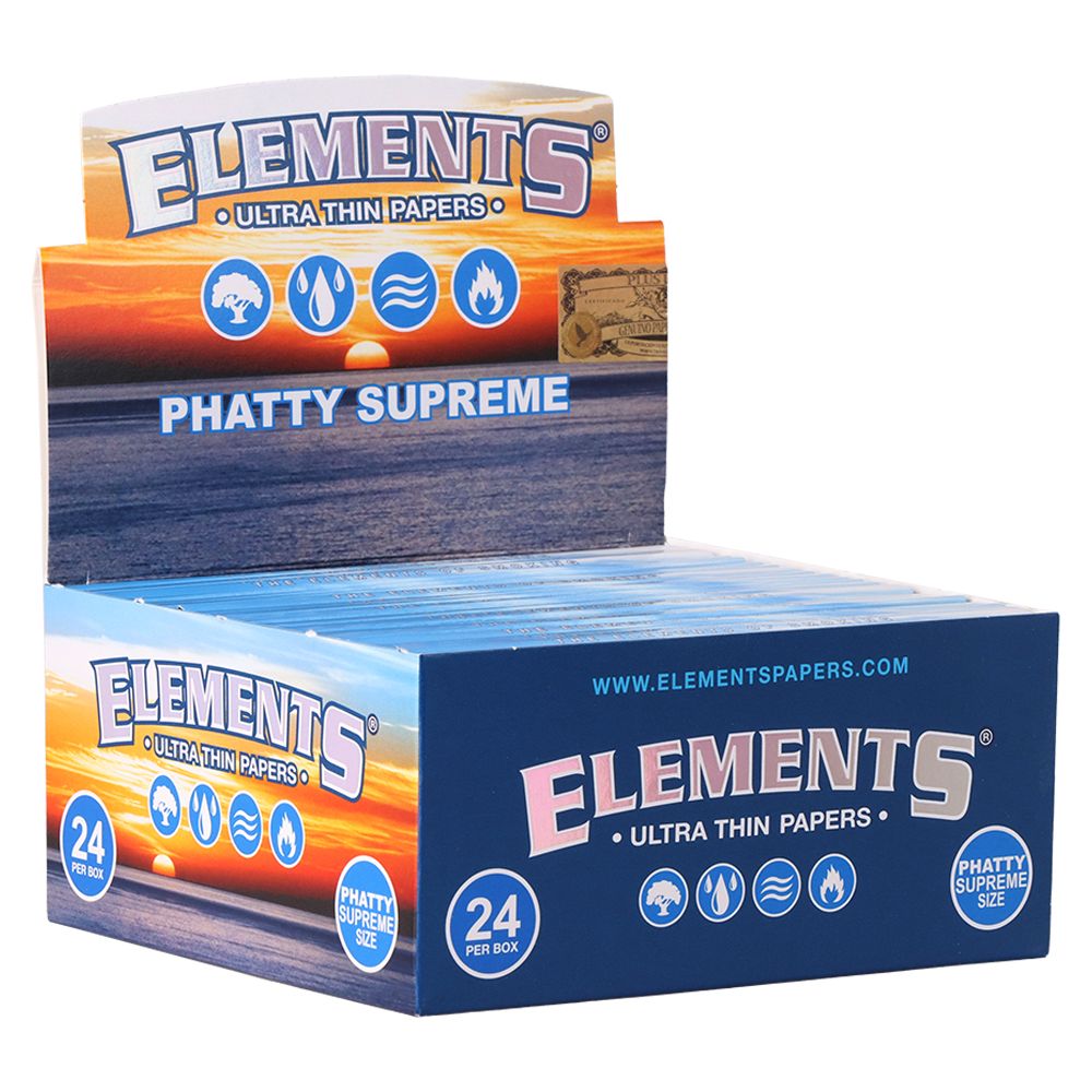 Elements Phatty Supreme Rolling Papers 24PC