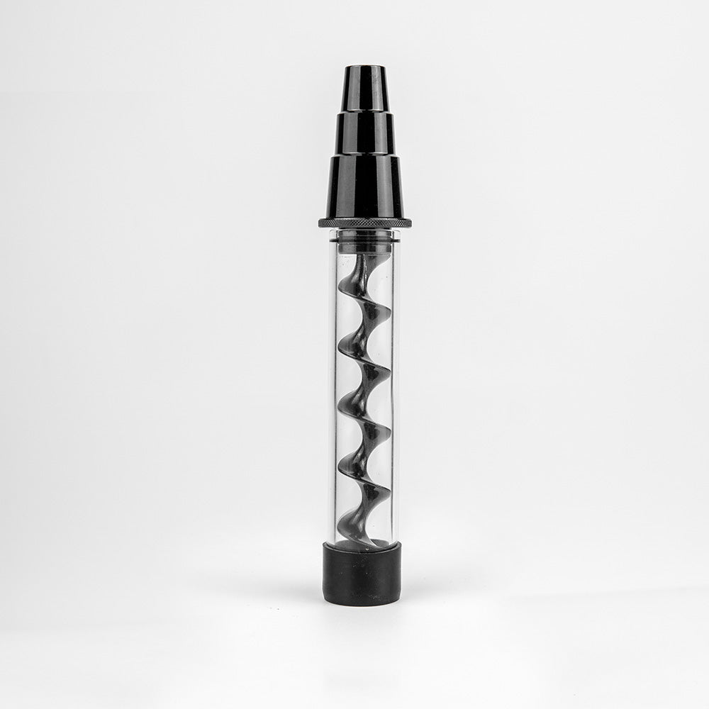 Glass Blunt Hand Pipe - Multiple Colors 5"