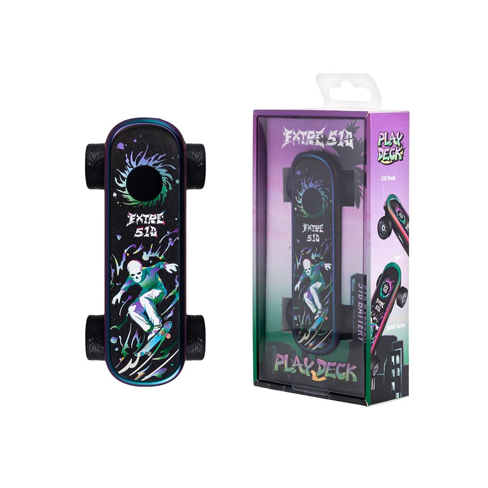 Extre 510 Play Deck Skateboard Vape Battery | 500mAh | 5ct Display