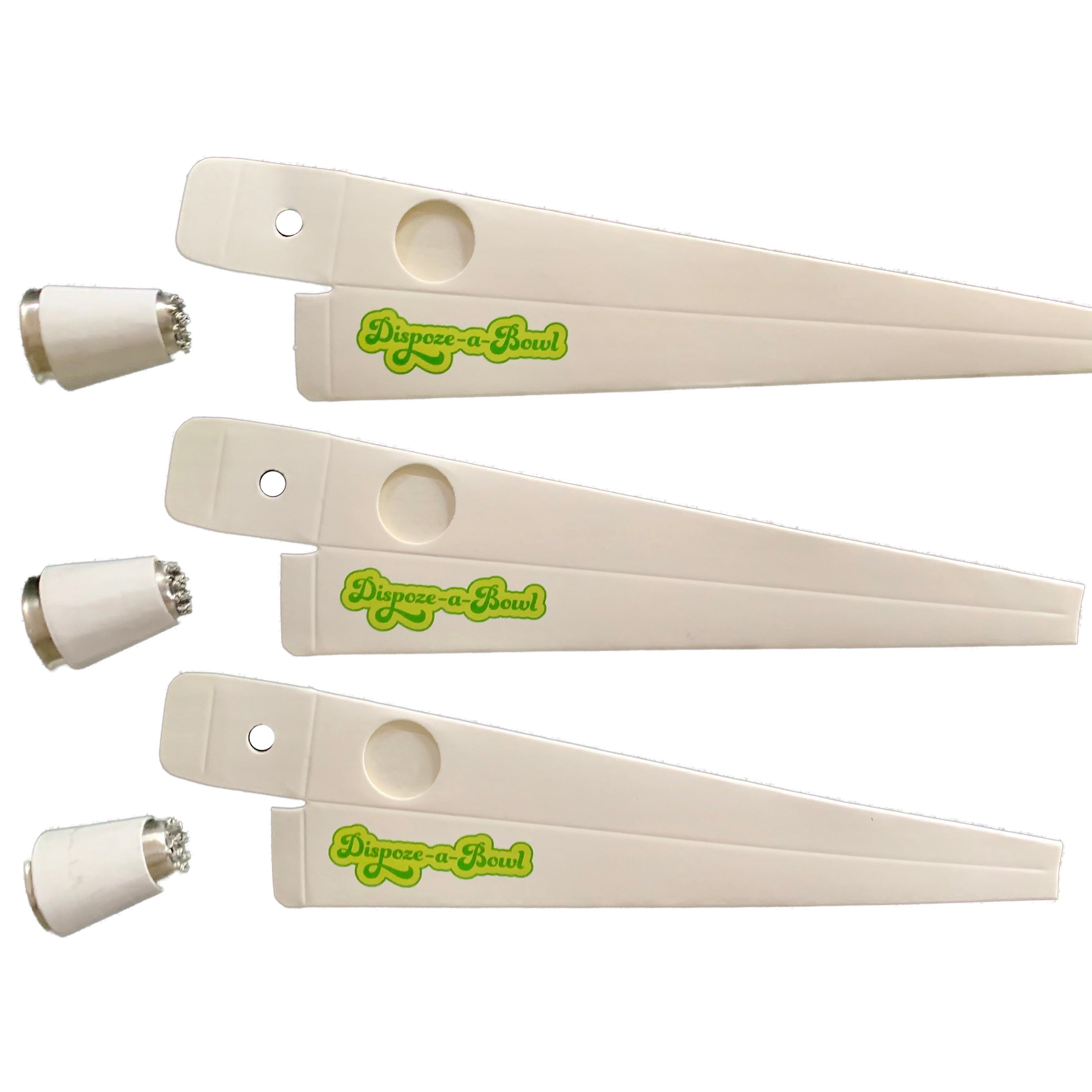 Dispoze-a-Bowl Smoking Pipes - Lightweight, Travel Friendly