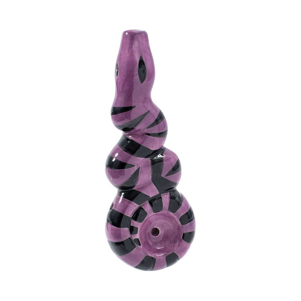 SNAKE CERAMIC HAND PIPE