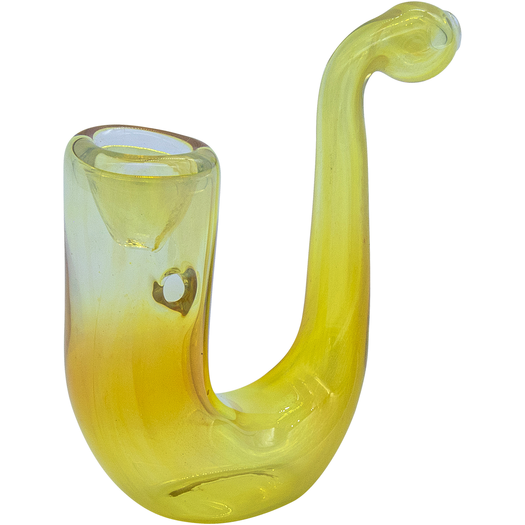 LA Pipes "Calabash" Fumed Glass Sherlock