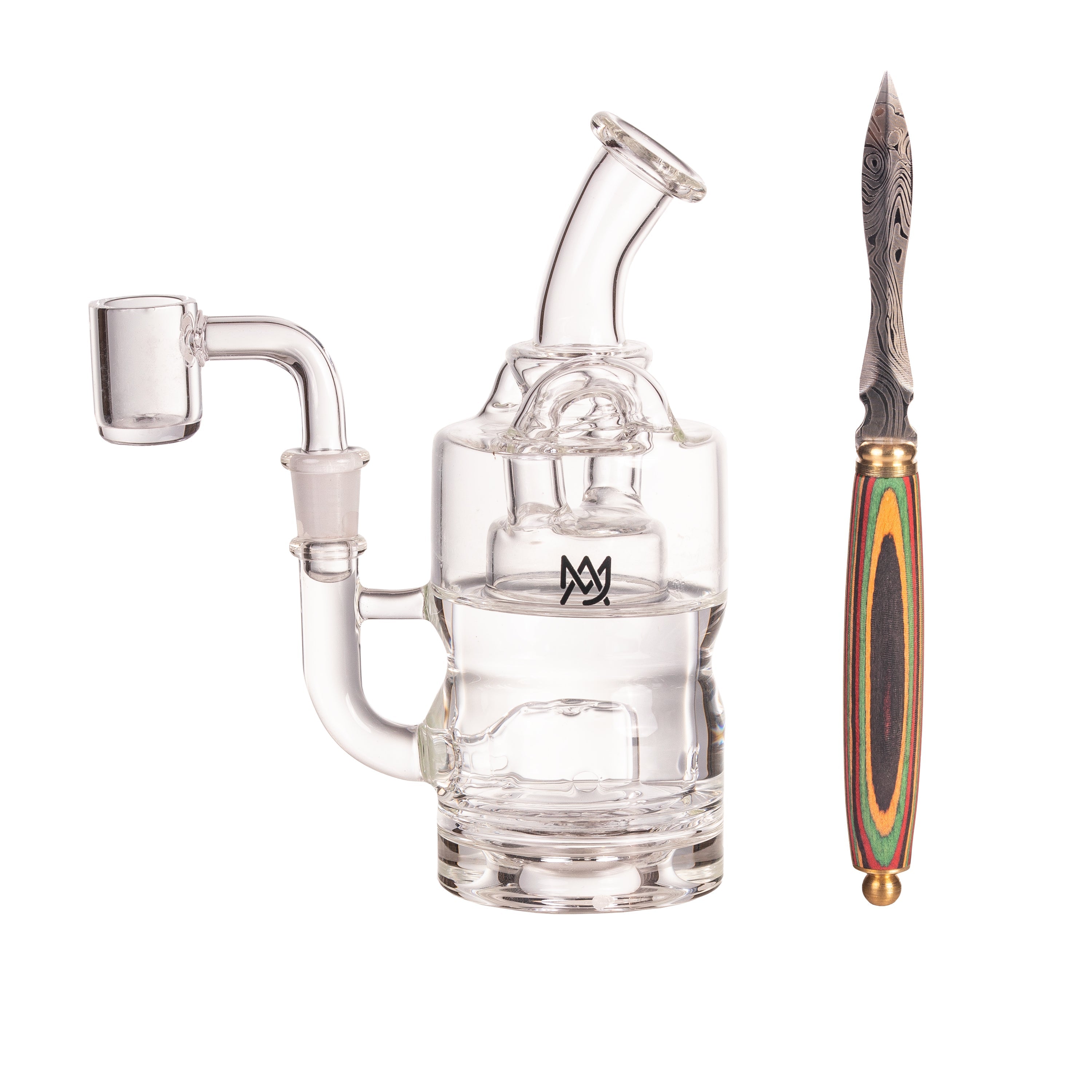 MJ Arsenal Wooden Round Dab Tool