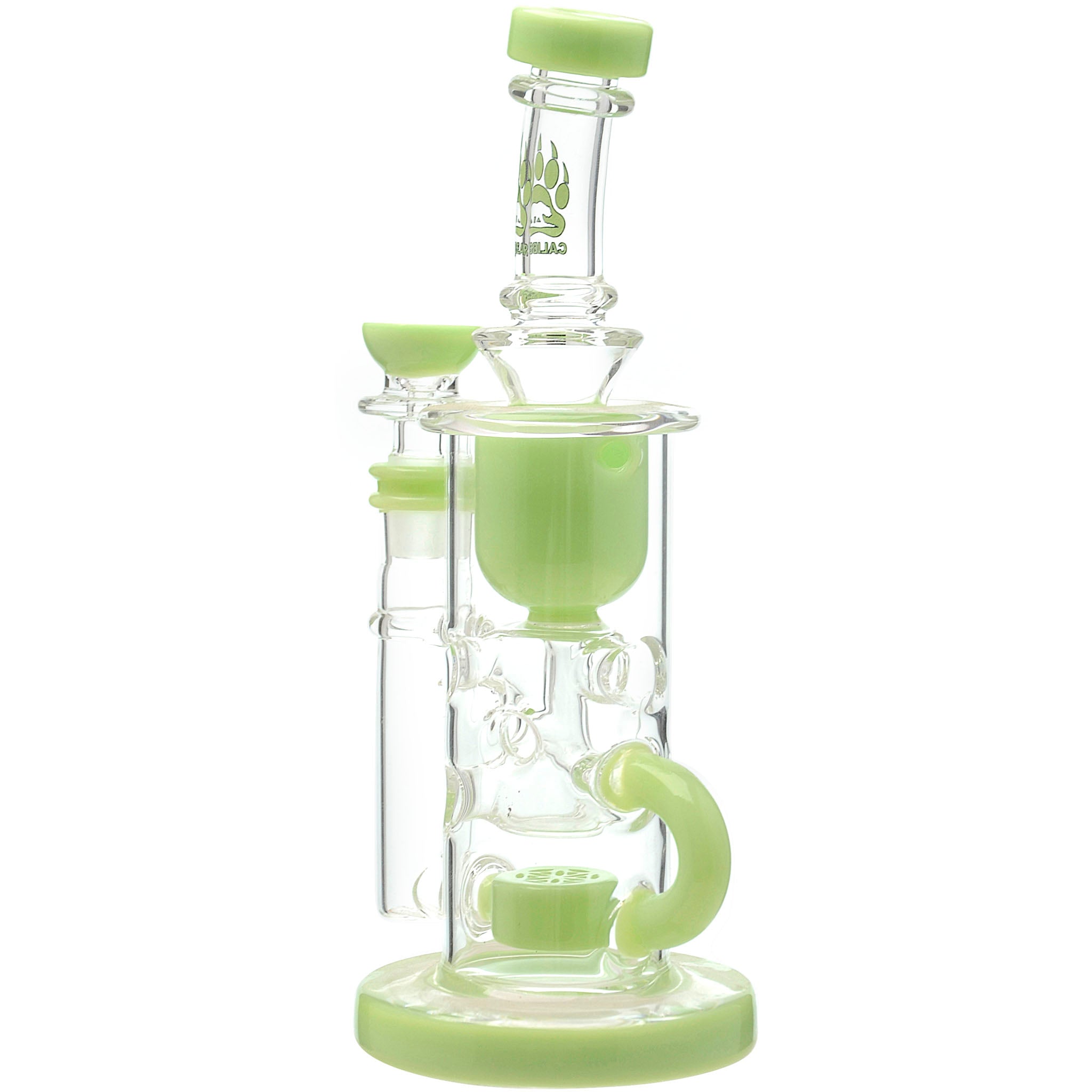 Calibear Cascade Flower Of Life Klein Recycler Dab Rig