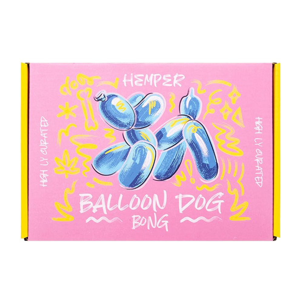 Hemper Balloon Dog Glass Water Pipe - 5.5" / 14mm F