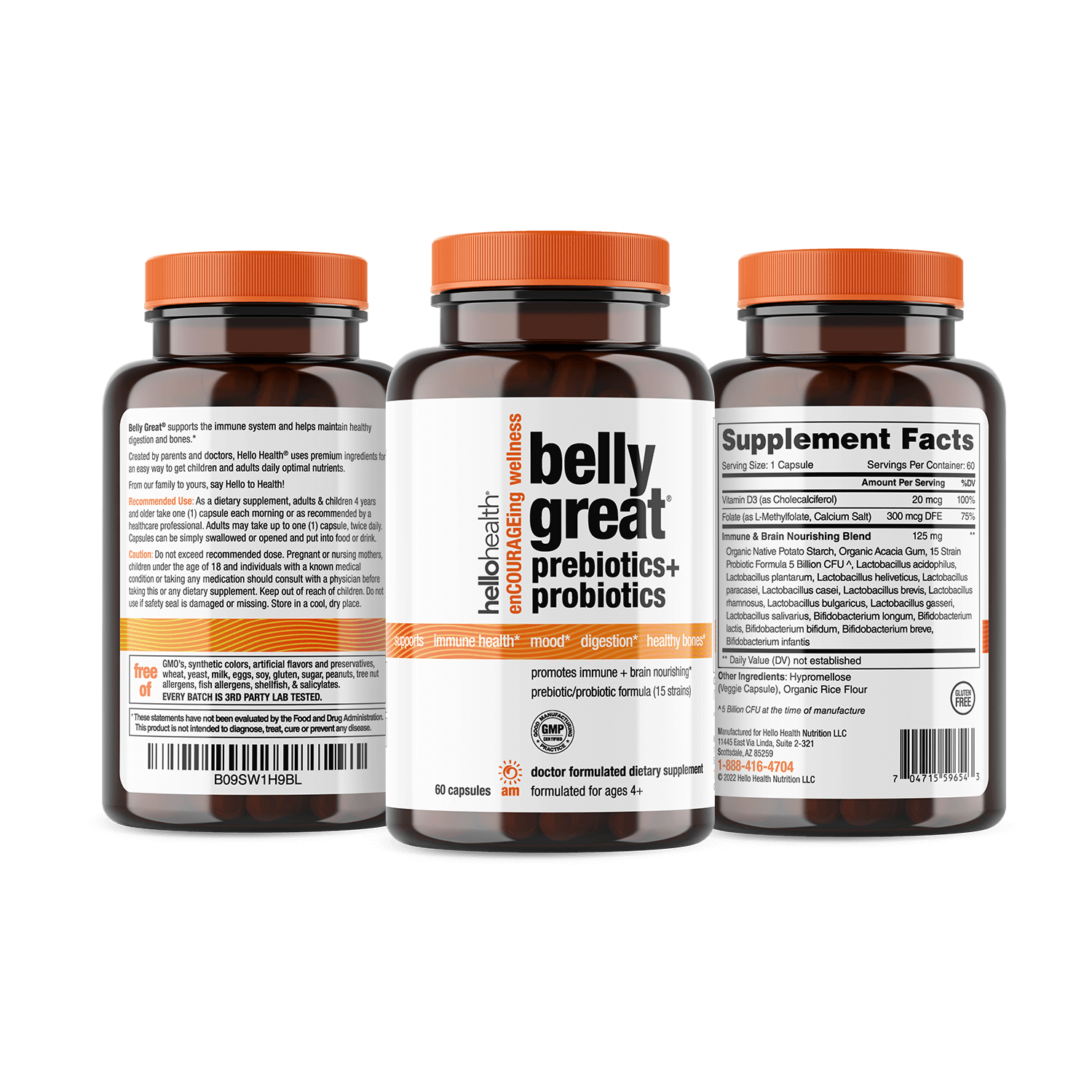 Belly Great - Pre/Probiotics + Mood