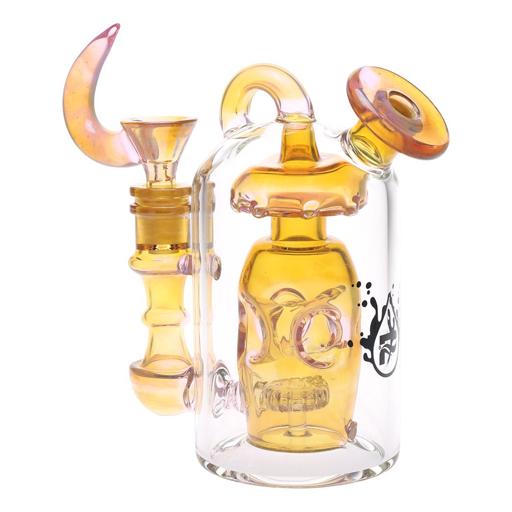 Pulsar Unholy Lantern Incycler Glass Water Pipe - 6" / 14mm F / Colors Vary
