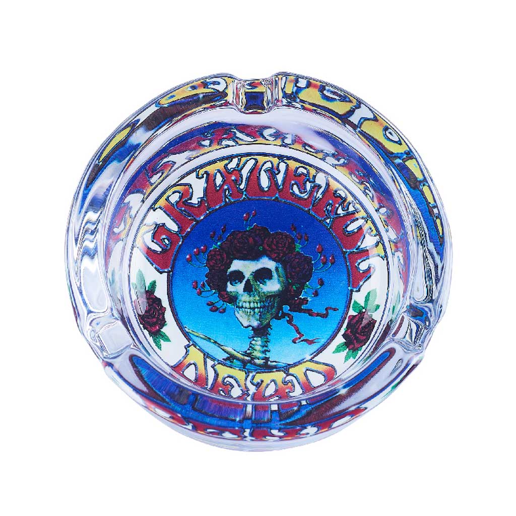 GRATEFUL DEAD GLASS ASHTRAY