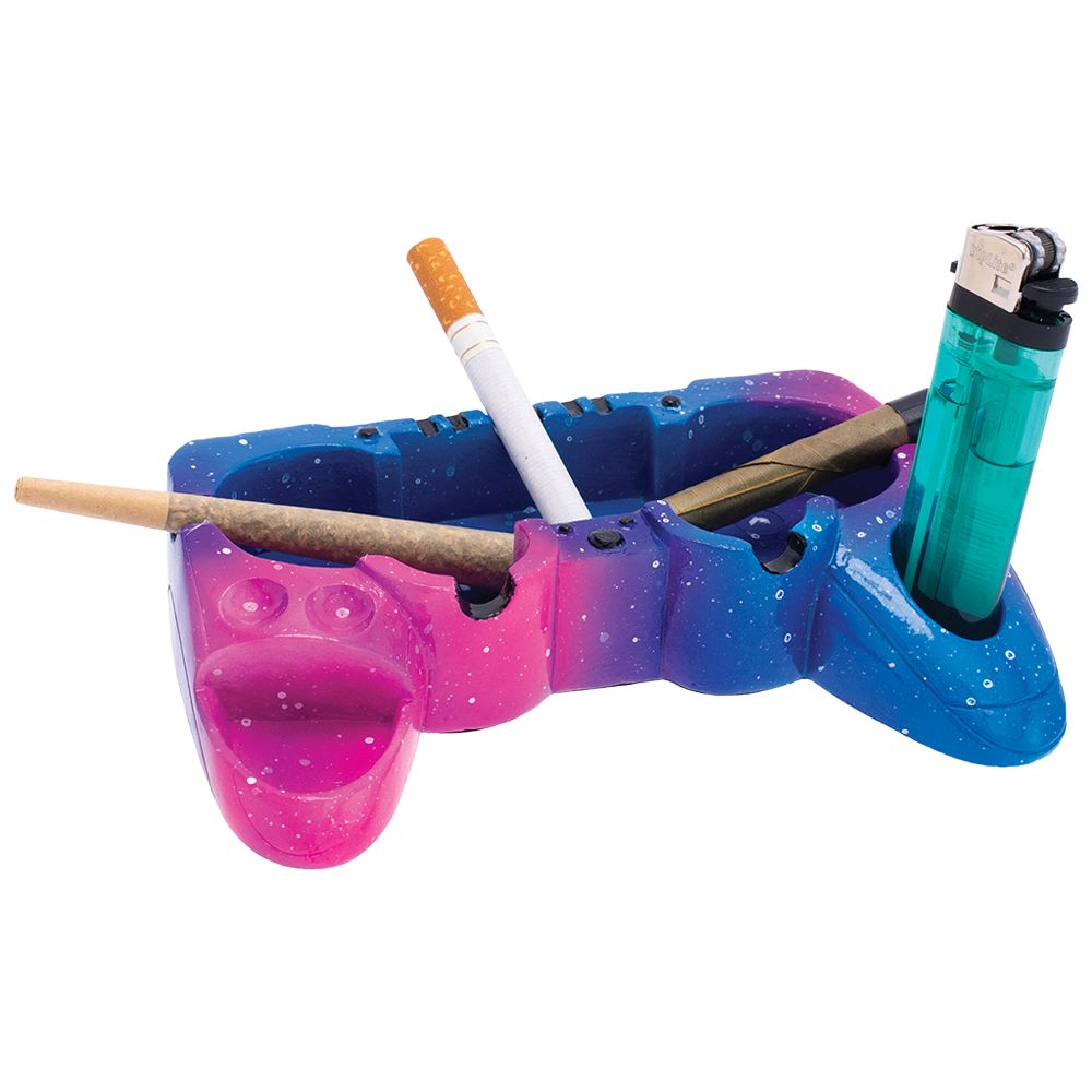 8CT DISPLAY - Fujima Game Controller Mini Ashtray - 5.5" x 2.8" / Assorted Colors