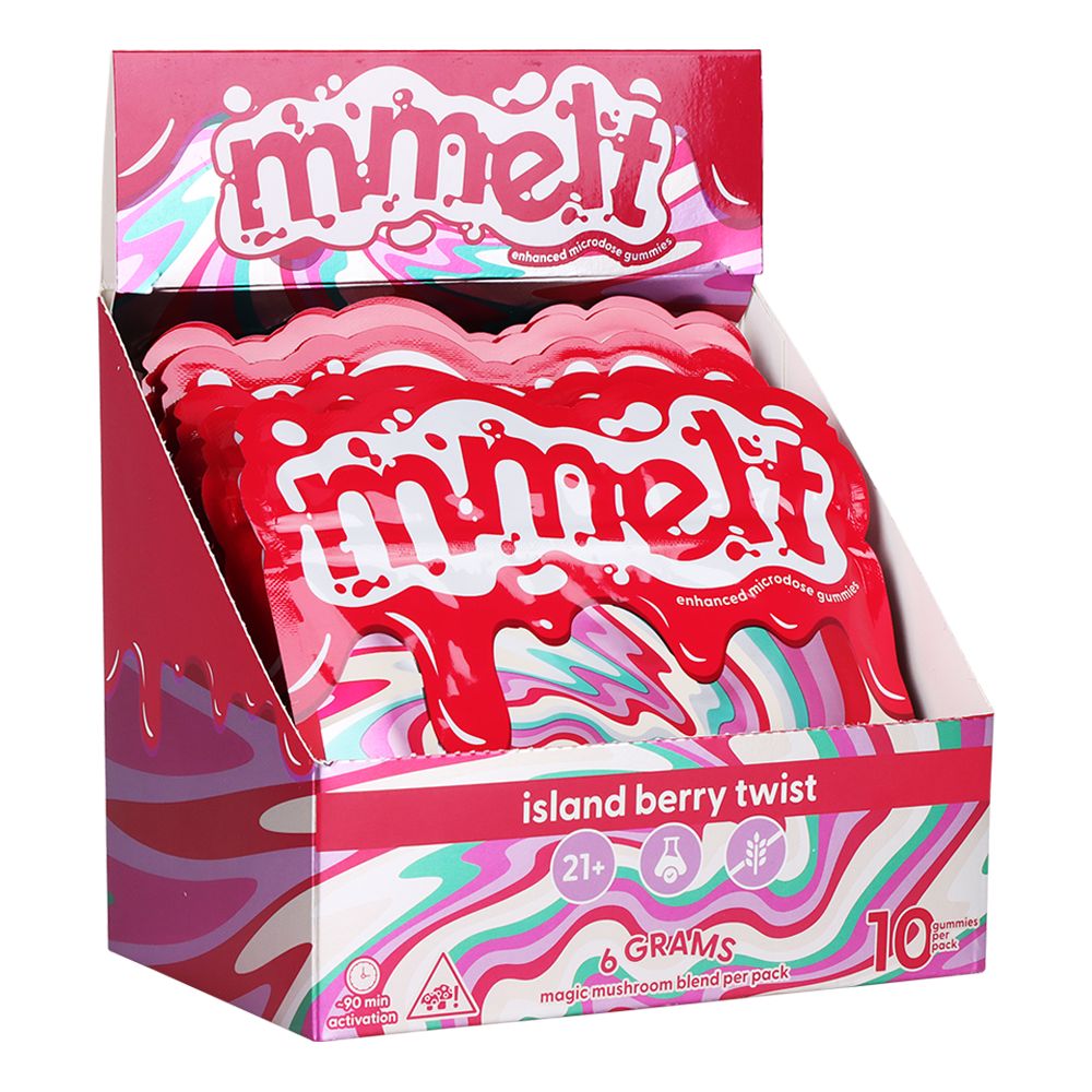 Mmelt Microdose Mushroom Gummies | 6g | 10pc | 6pk Display