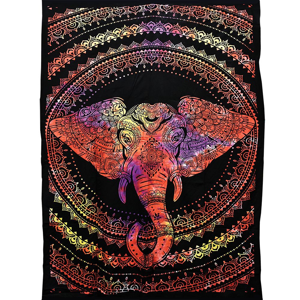 Trippy Sheetz Mystic Elephant Tapestry - 55"x85"
