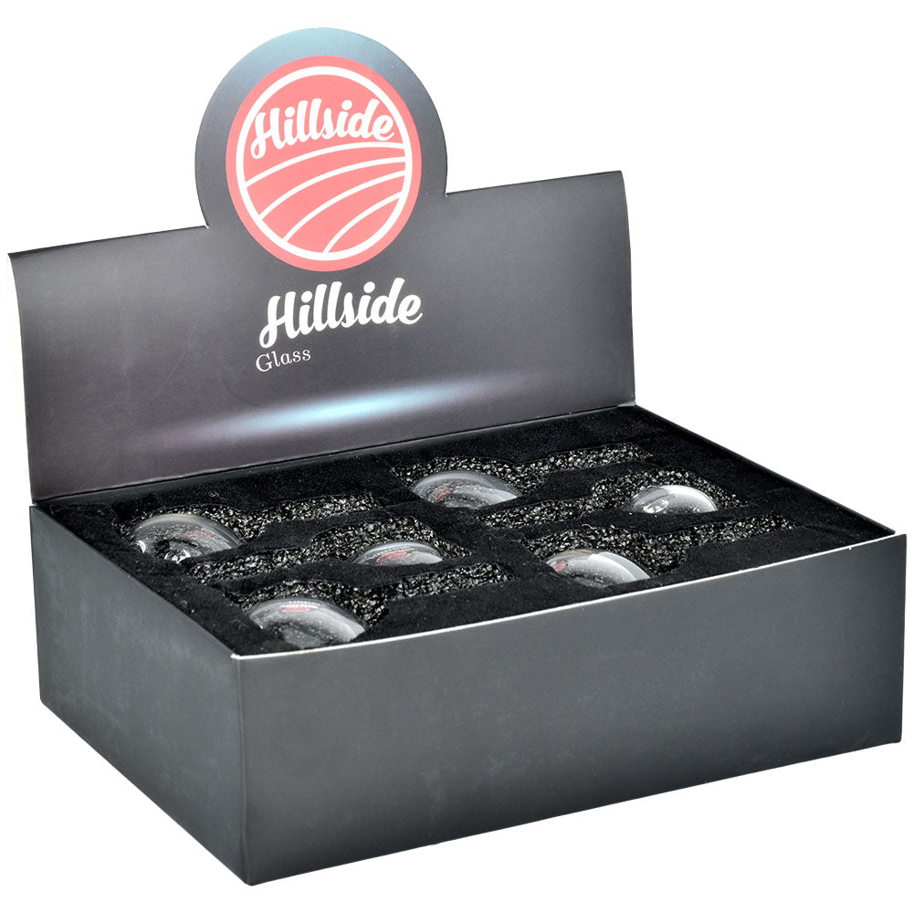 Hillside Bubble Glass Herb Slide / 14mm M 6pcs