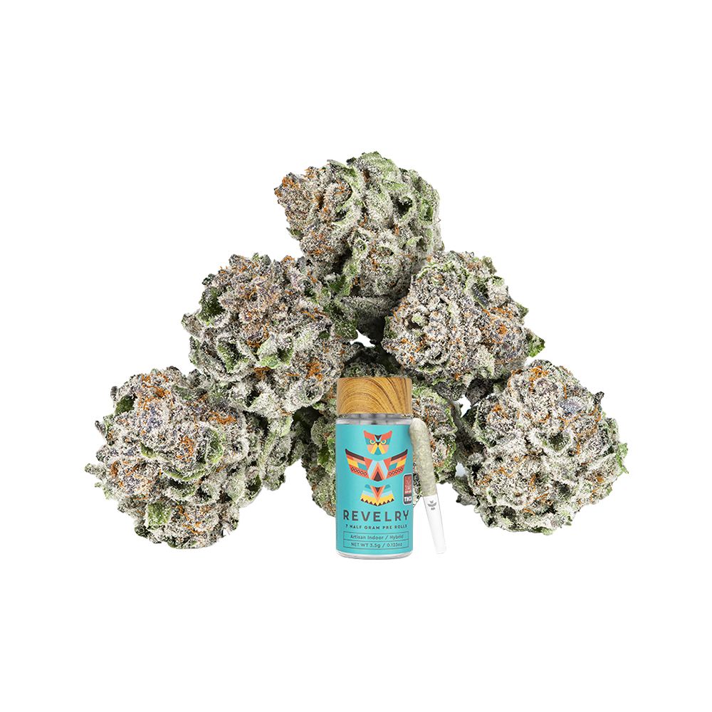 Revelry Premium Indoor THCA Pre-Rolls | 0.5g | 7pc Pack