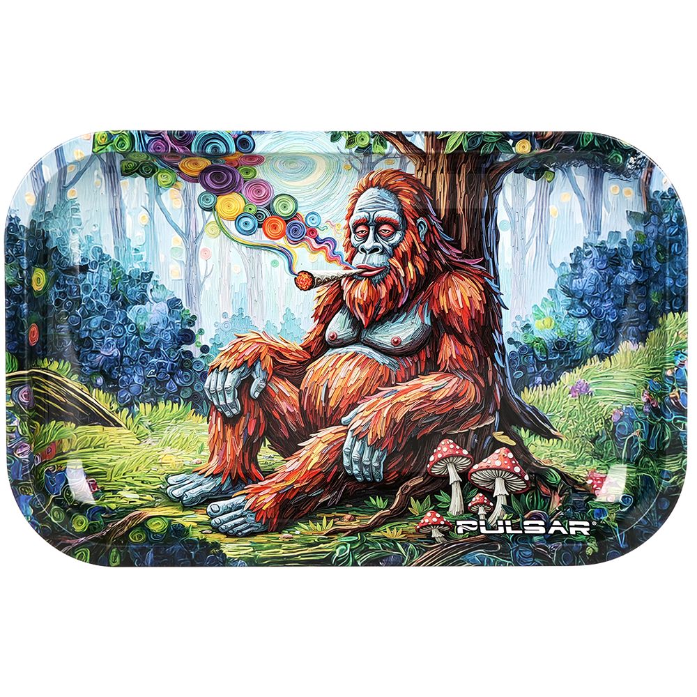 Pulsar Metal Rolling Tray - Bigfoot Break-Time / 11"x7"
