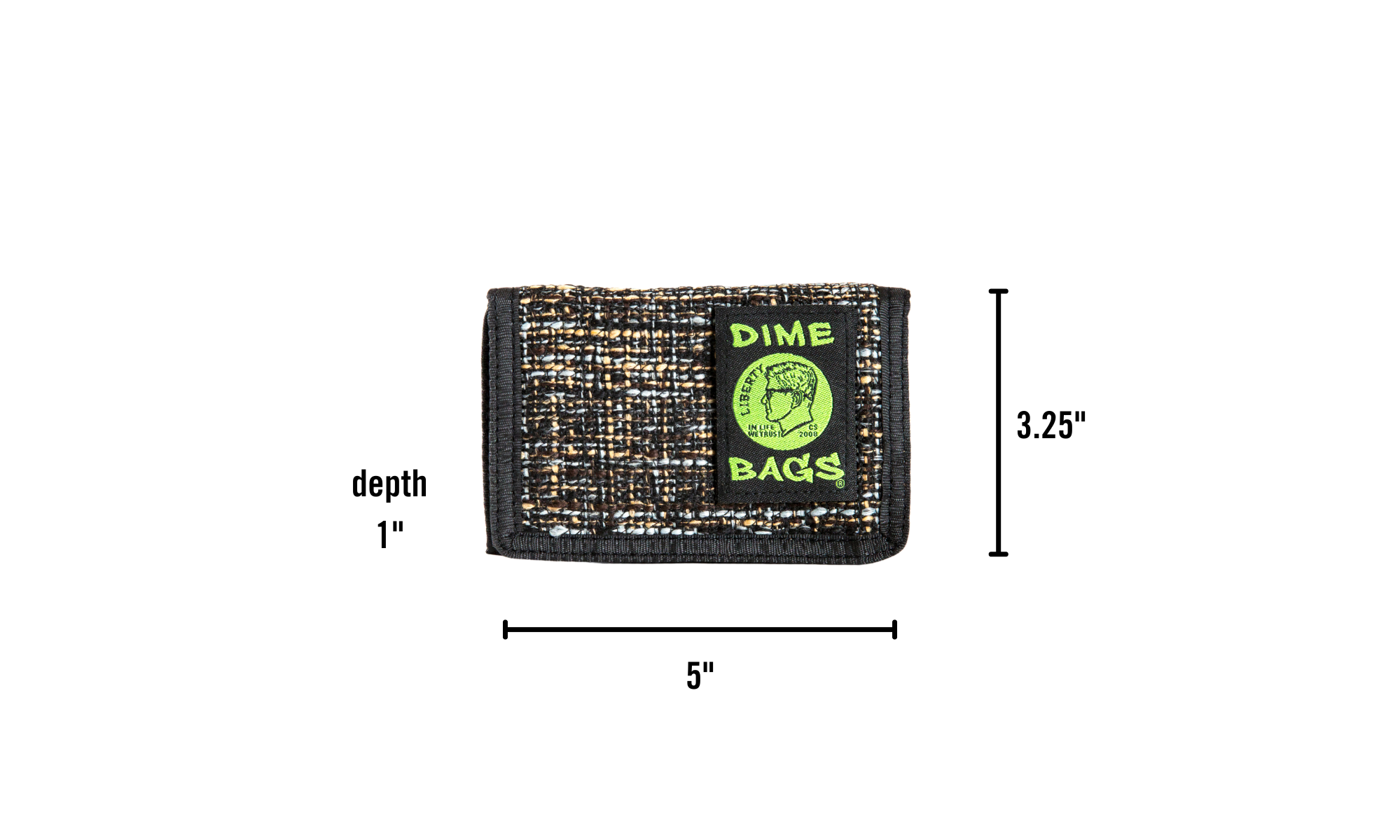 Dime Bags Tri-fold Wallet