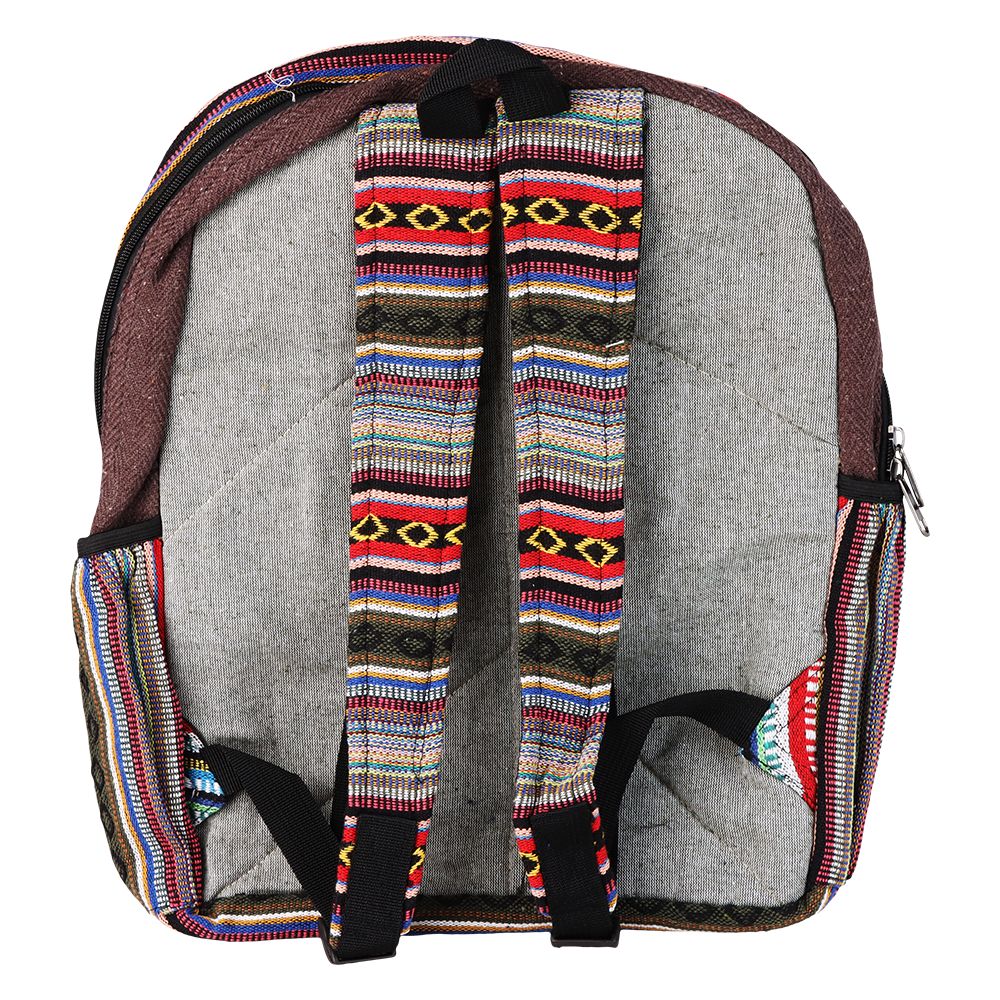 ThreadHeads Tie Dye Patchwork Backpack - 16"x14"