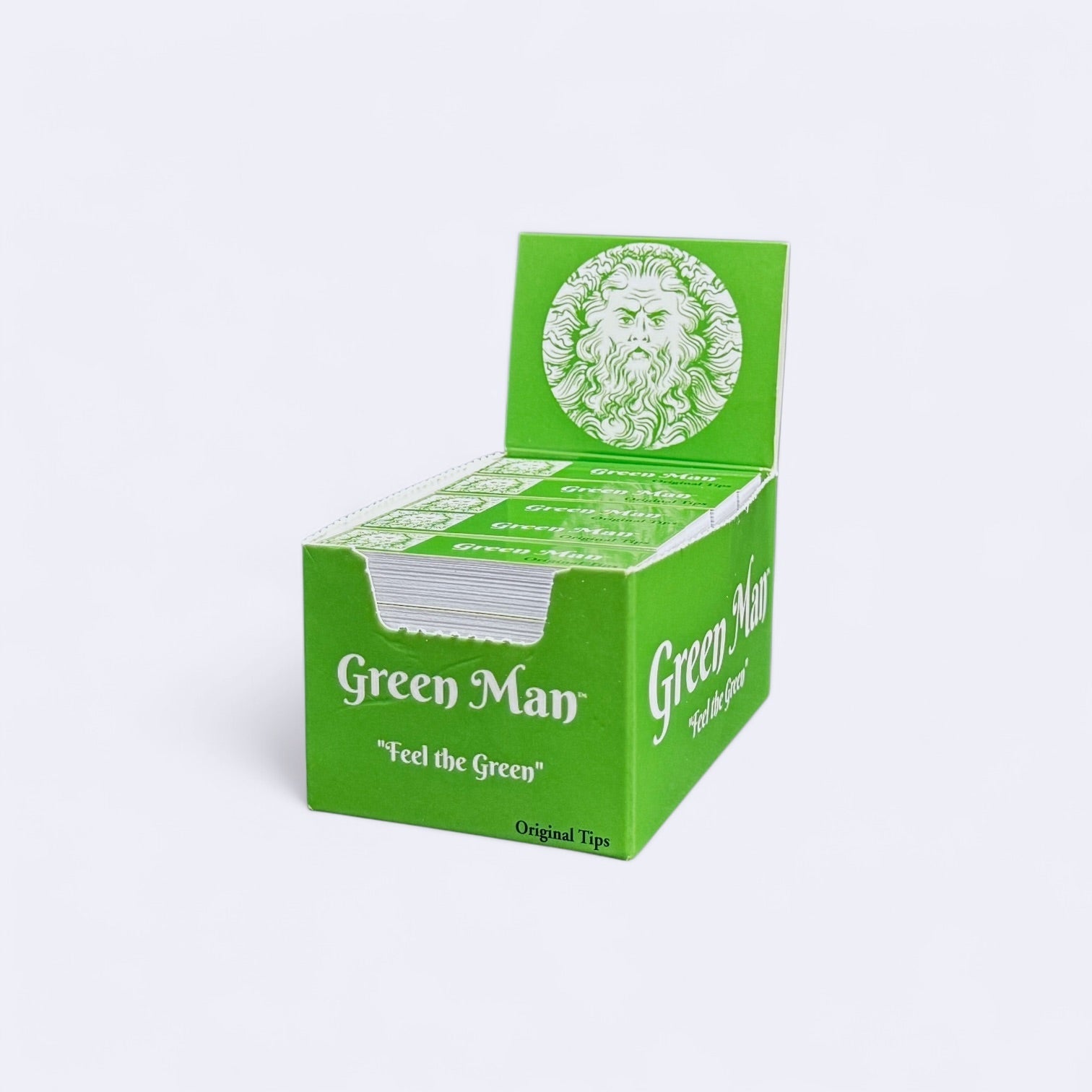 Green Man Original Tips Box