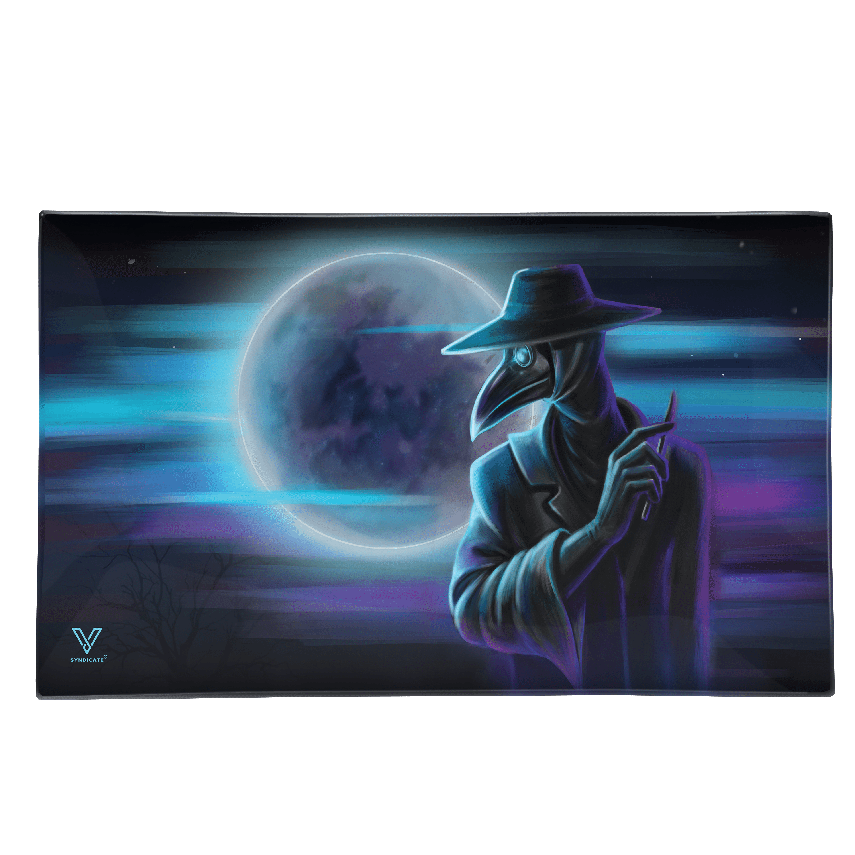 Dark Traveler Glass Rollin' Tray