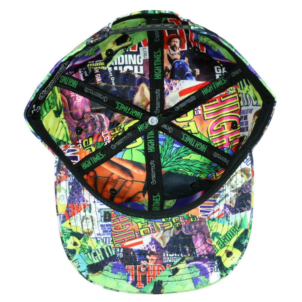 Grassroots High Times Covers Snapback Hat