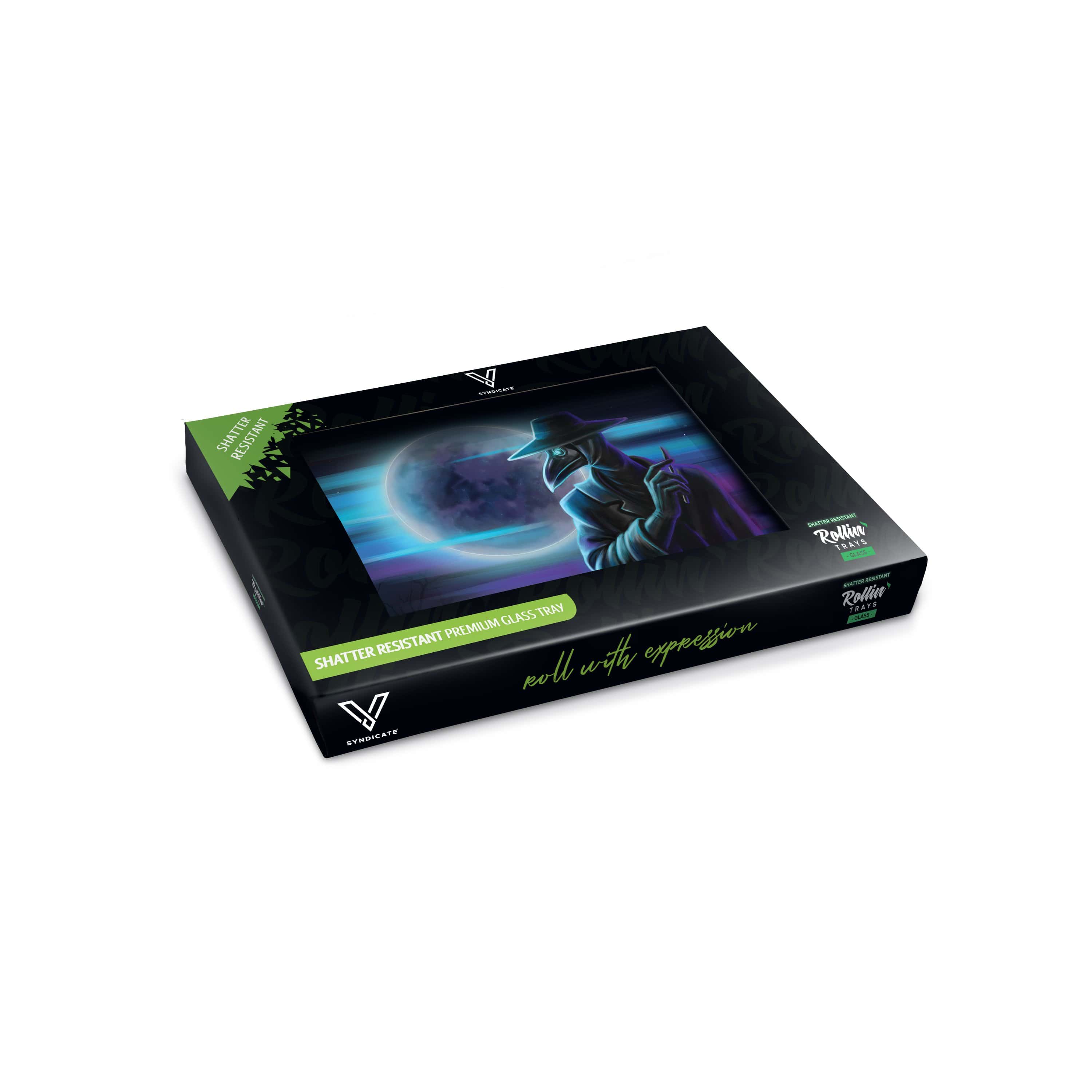 Dark Traveler Glass Rollin' Tray