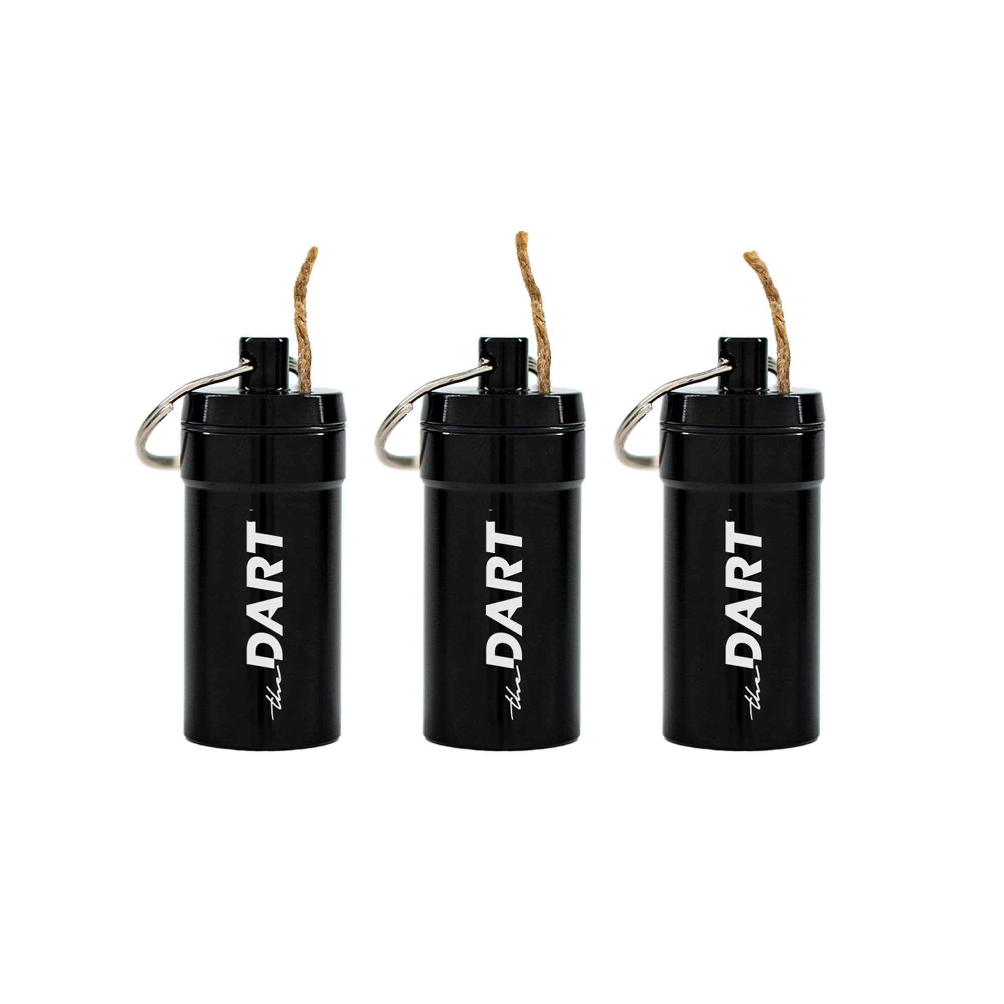 Hemp Wick Canister 3-Pack