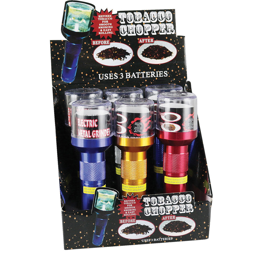 Handheld Electric Grinder - 5.75" / Asst Colors 6pcs