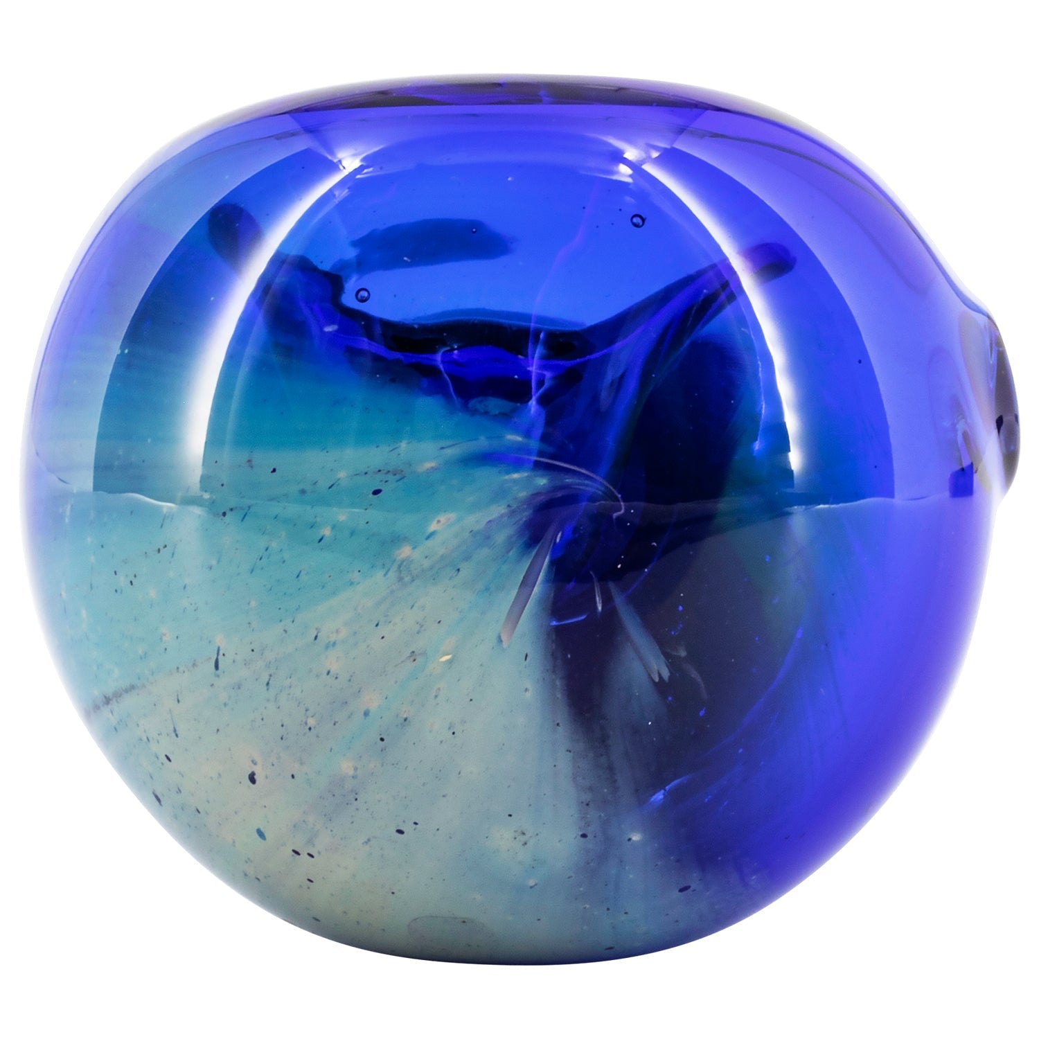 LA Pipes "Galaxy" Fumed Spoon Pipe