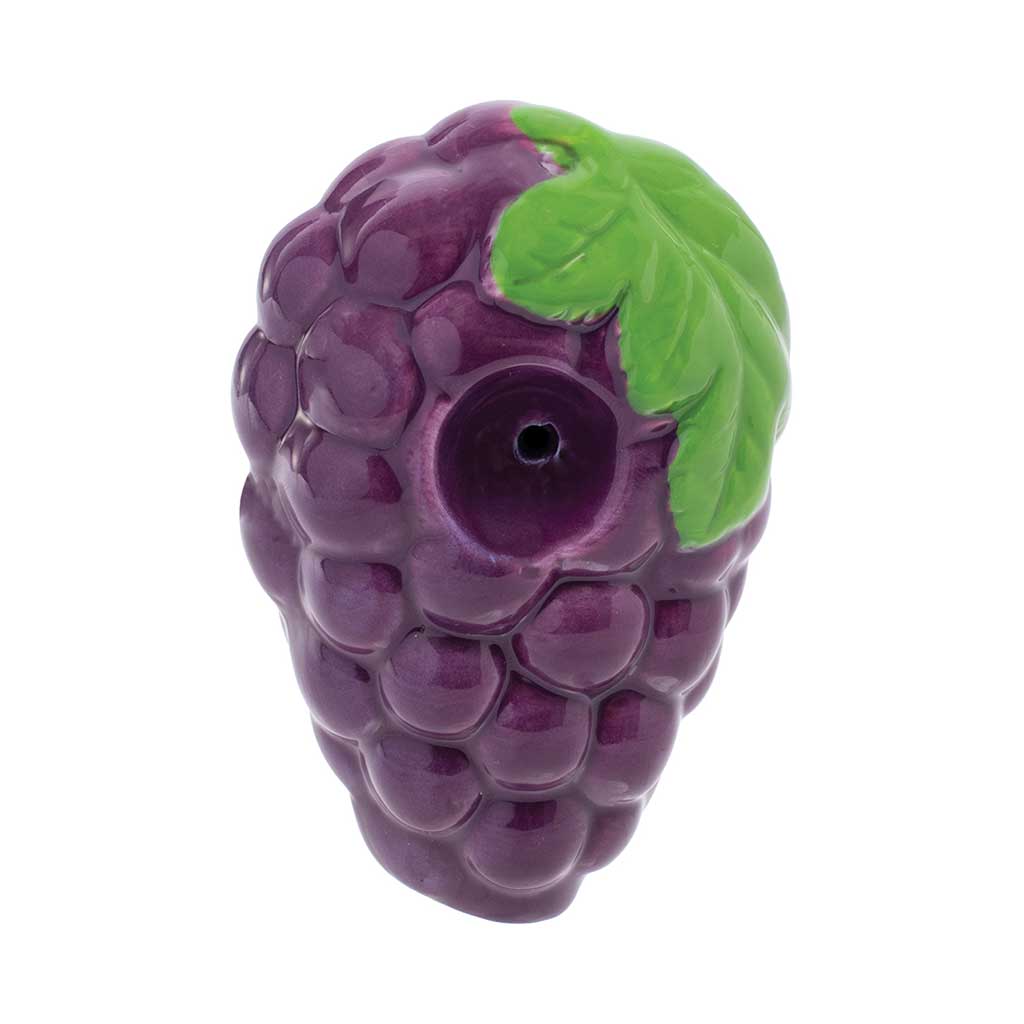 GRAPE CERAMIC HAND PIPE