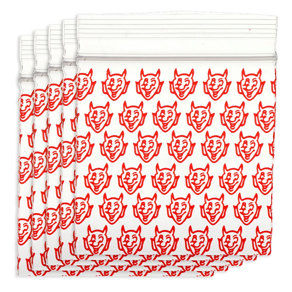 Designer Recloseable Zip Top Plastic Bags | 1000ct Bundle