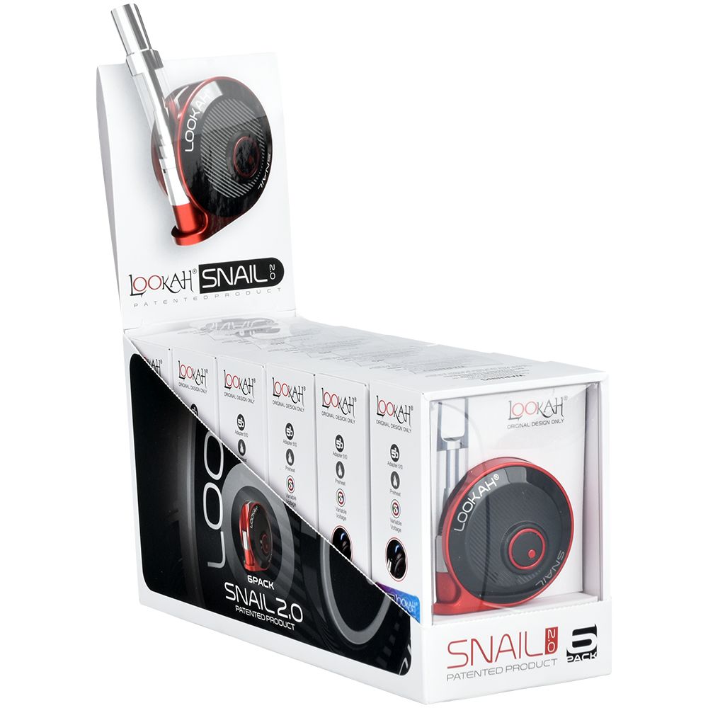 Lookah Snail 2.0 Variable Voltage 510 Vape Battery | 6pcs