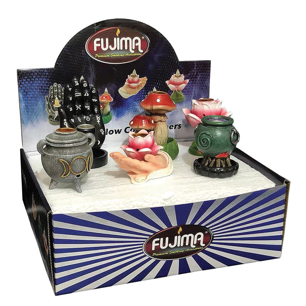 Fujima Mini Backflow Incense Burner - Pcs