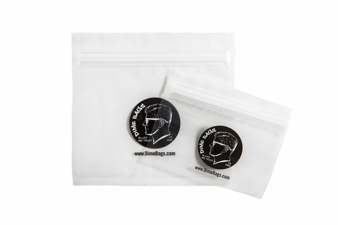 Dime Baggies | Smell-Proof Stash Pouch | Clear, Light, and Sturdy
