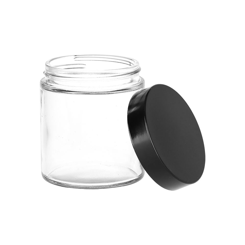 Clear Screw-Top Jar - 2.6" x 2.3"/ Medium
