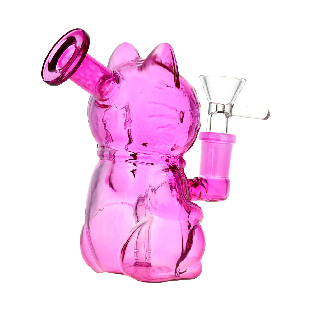 Purr Purr Pass Glass Water Pipe - 4.75" / 14mm F / 5pcs