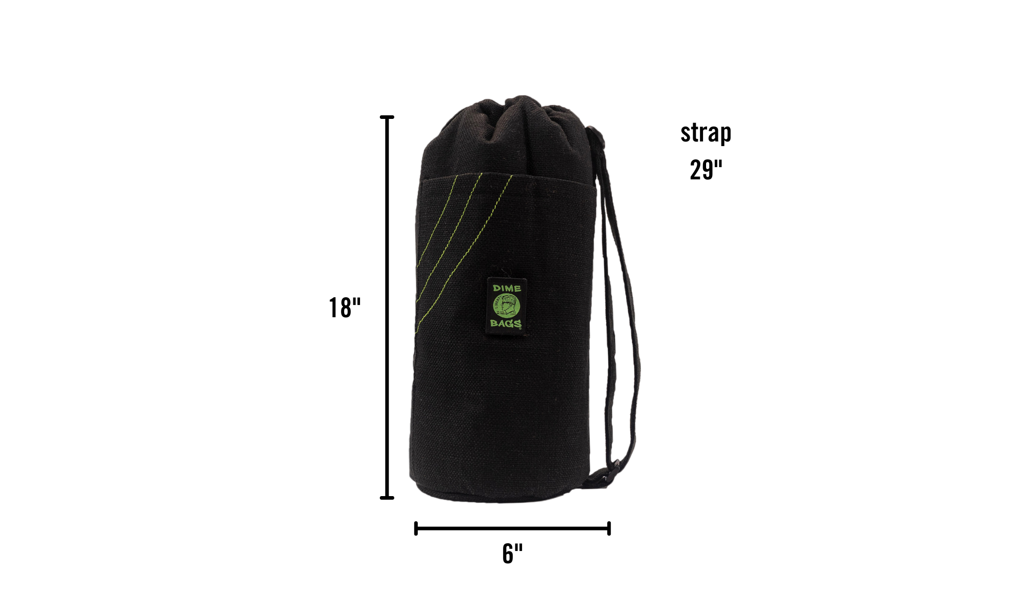 Dime Bags Drawstring Tube Bag