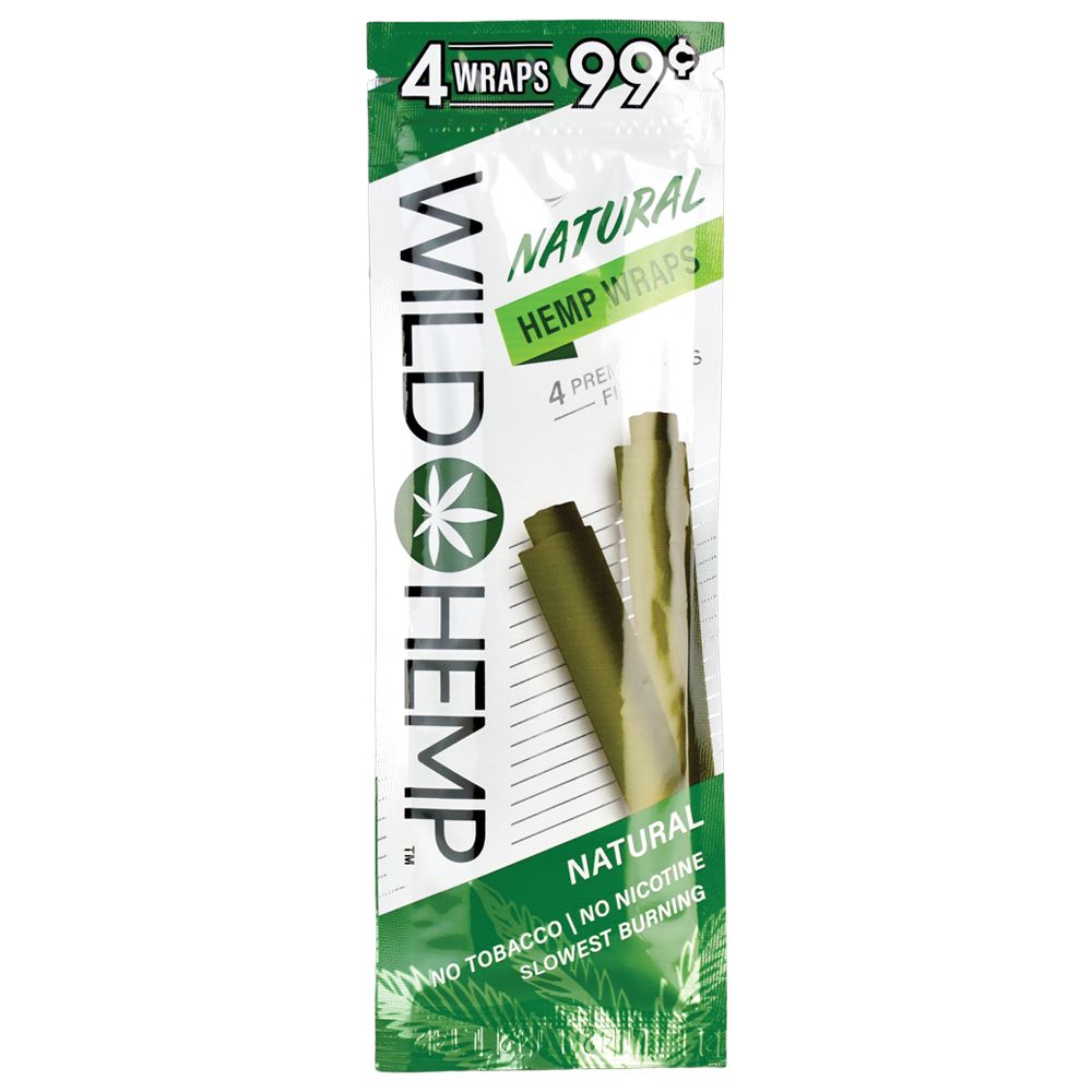 Wild Hemp Hemp Wraps | 4pc | 20pk Display