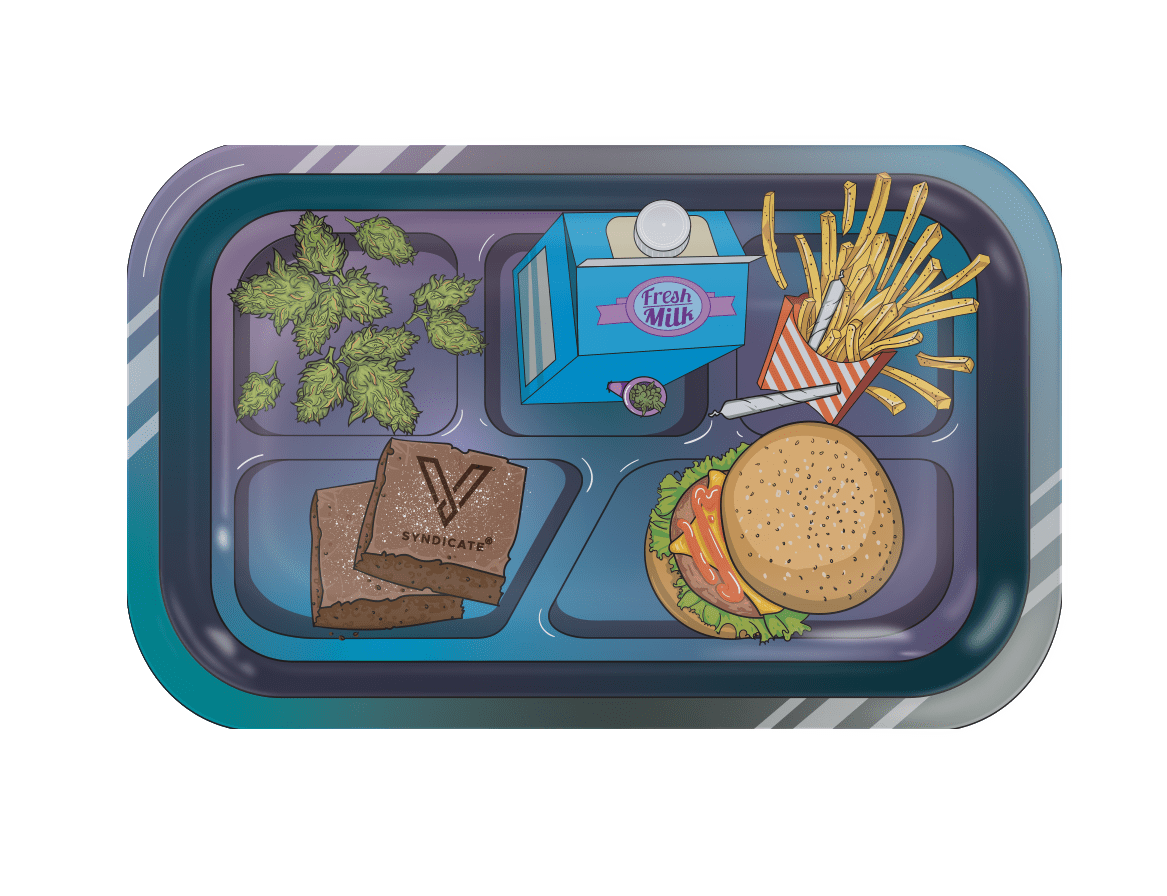 Munch Time Metal Rollin' Tray