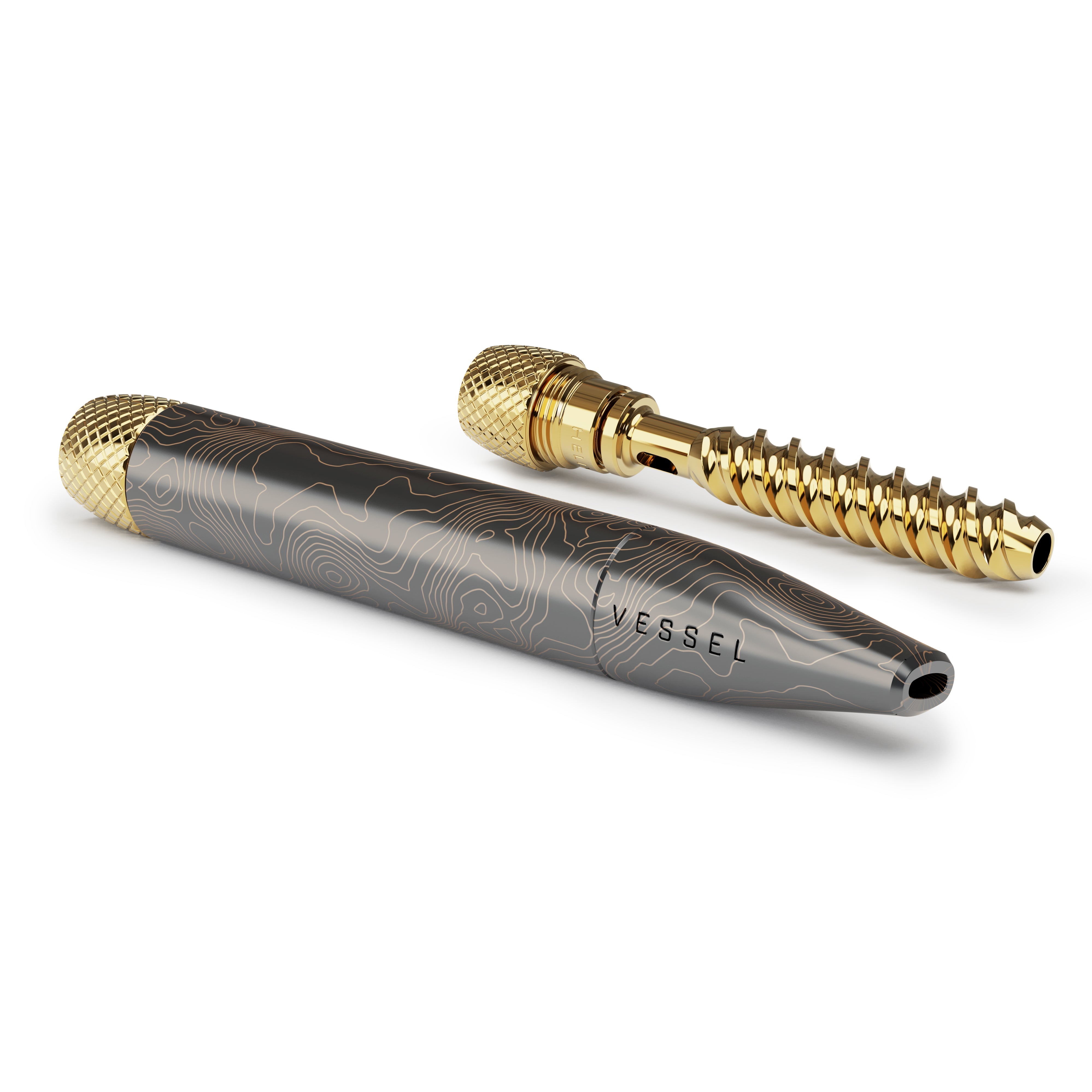 Helix pipe Gunmetal by vessel