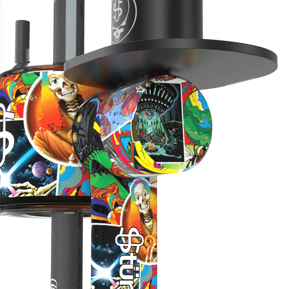 Stündenglass x Grateful Dead Gravity Bong - Legacy Patchwork