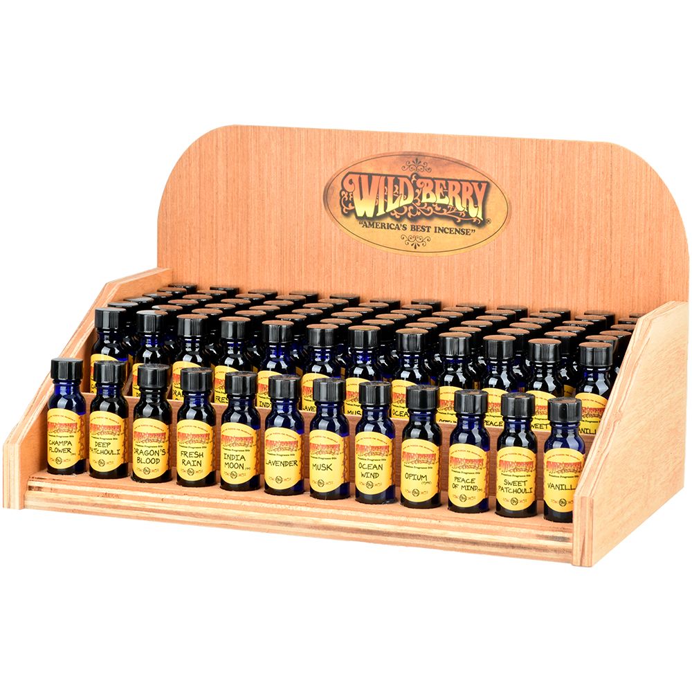 72pc Wild Berry Incense Oils Starter Kit