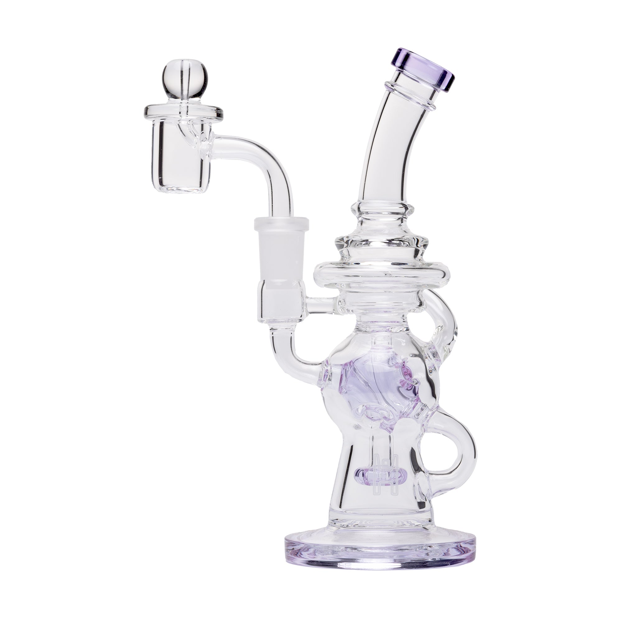 Human Grade 7" Swiss Rig Water Pipe