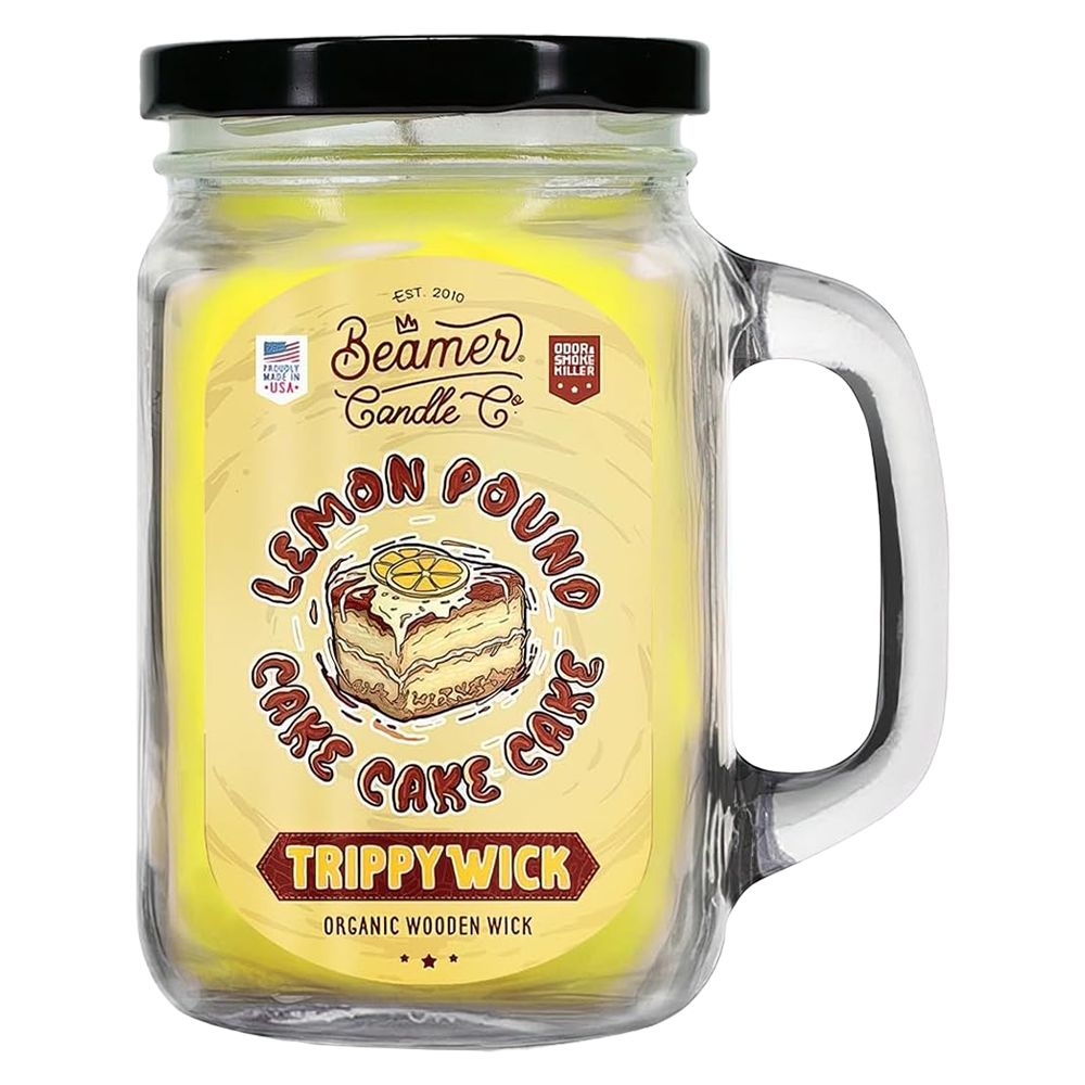 Beamer Candle Co. Trippy Wick Collection Mason Jar Candle | 12oz