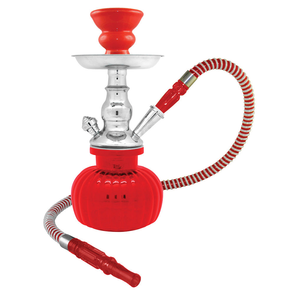 Petite 1-Hose Premium Hookah  9"- Colors Vary