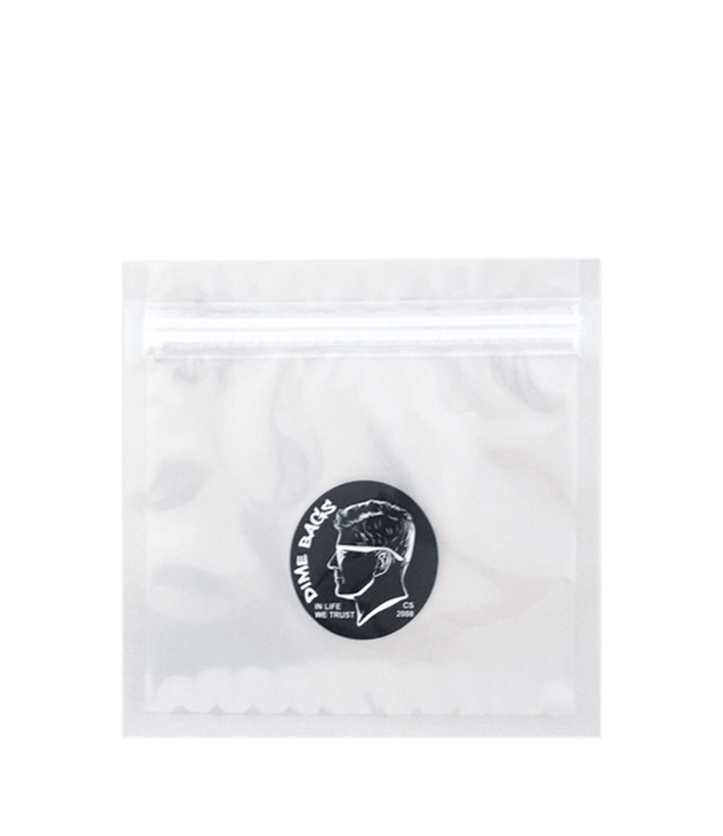 Dime Baggies | Smell-Proof Stash Pouch | Clear, Light, and Sturdy