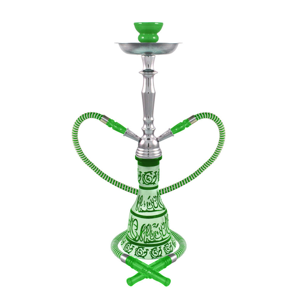 Hieros 2-Hose Premium Hookah - 20"