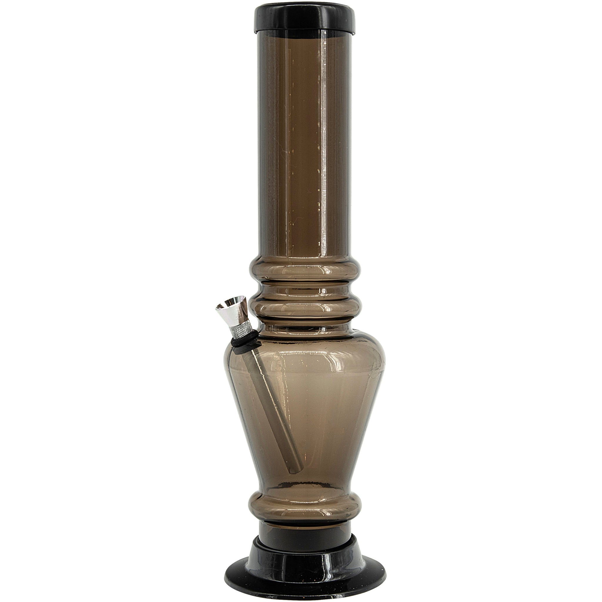Acrylic Vase Base Bong  12"
